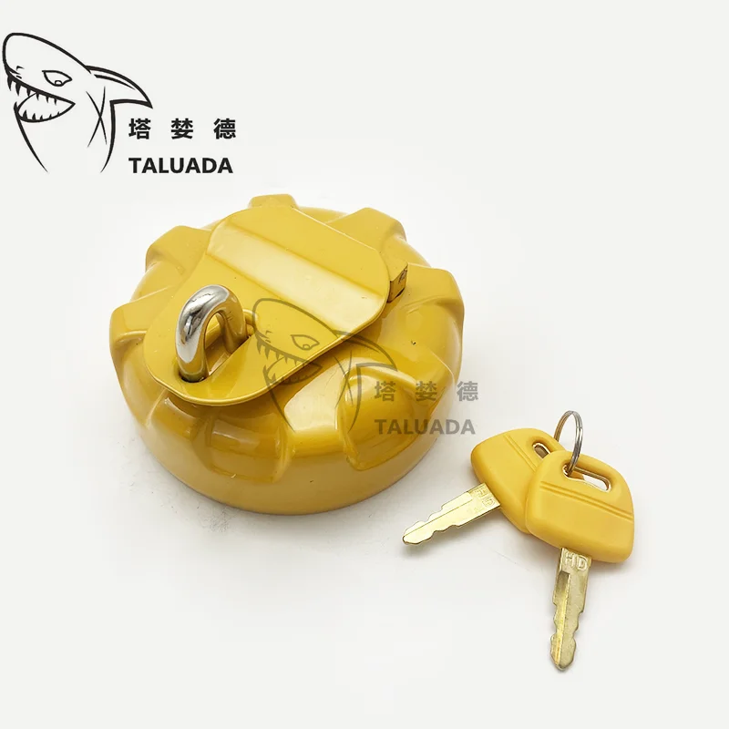 

For KATO Anti Theft Diesel Oil Fuel Tank Cap Cover With Keys HD200