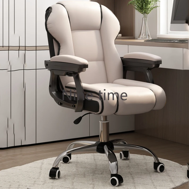 Makeup Swivel Office Chairs Nordic Floor Floor Study Mobile Computer Chair Ergonomic Waiting Sillas De Espera Library Furniture swivel comfortable barber chairs cosmetic esthetician stylist makeup barber chairs beauty sillas de barberia modern furniture