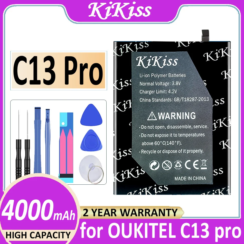 

Battery 4000mAh for OUKITEL C13 Pro S62 Bateria