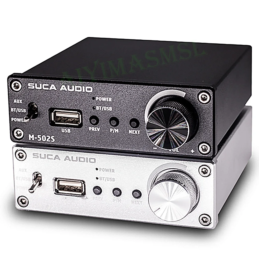 Aiyima Smsl 2.0 50W Hifi Bluetooth 5.0 Riproduzione Senza Perdita U Amplificatore Di Potenza Del Disco Tpa3116D2 Amplificatore Usb Audio