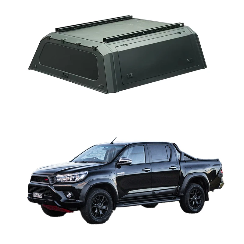 Tettuccio Per Camion Hardtop Fuoristrada In Alluminio 4X4 Personalizzato Per Toyota Hilux 15-23