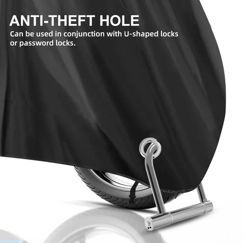All-Season Waterproof Dustproof UV Protective Motorcycle Cover for Outdoor and Indoor Use