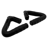 2Pcs Pulls Up Grip Handle Fitness Hook Handle Grip Non Slip Angled Grip Handle Resistance Band Handle for Barbell Pull-up Bars 3