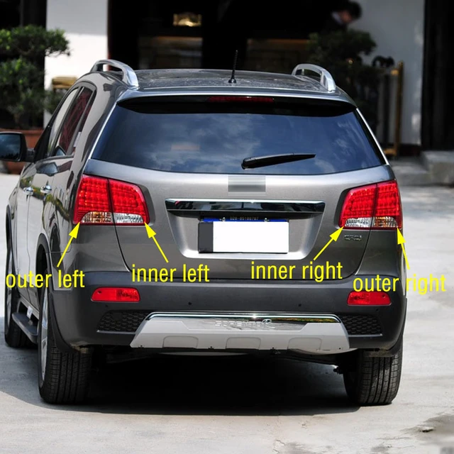 USテールライト KIA Sorento Taill Light 2016 2017 2017 2018ペアLH＆RH側ドット認証 For