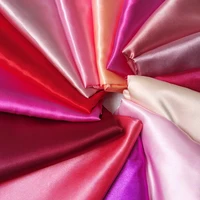 Plain Charmeuse 58″ Wide | 1Meter | 2Meters | 5Meters | Silky Satin Fabric Scarf Craft DIY Material Pink Red