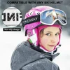Findway Children's Snow Goggles OTG Anti-Fog Winter with 100% UV Protection Lens for (8-14) Youth Girls Boys Snow Snowboard 6