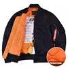 MA1 Bomber Jacket Men's Thickened Cotton Pad Coat  Autumn and Winter Baseball Uniform  Coat for Men 1