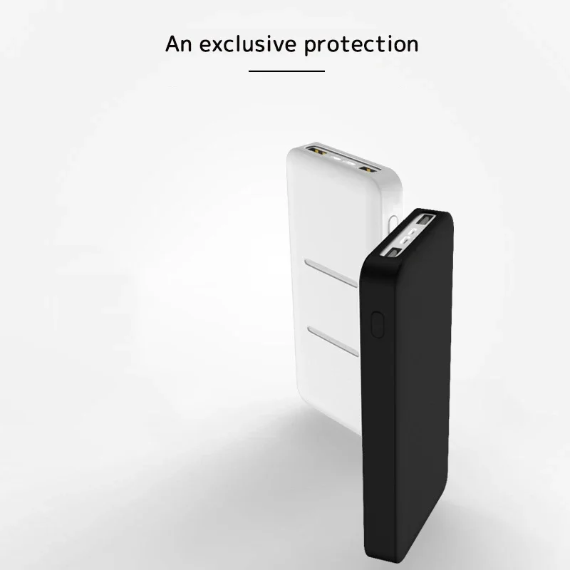 Silicone Protector Case Cover For Red Mi Power Bank 20000 MAh 10000 MAh Dual USB