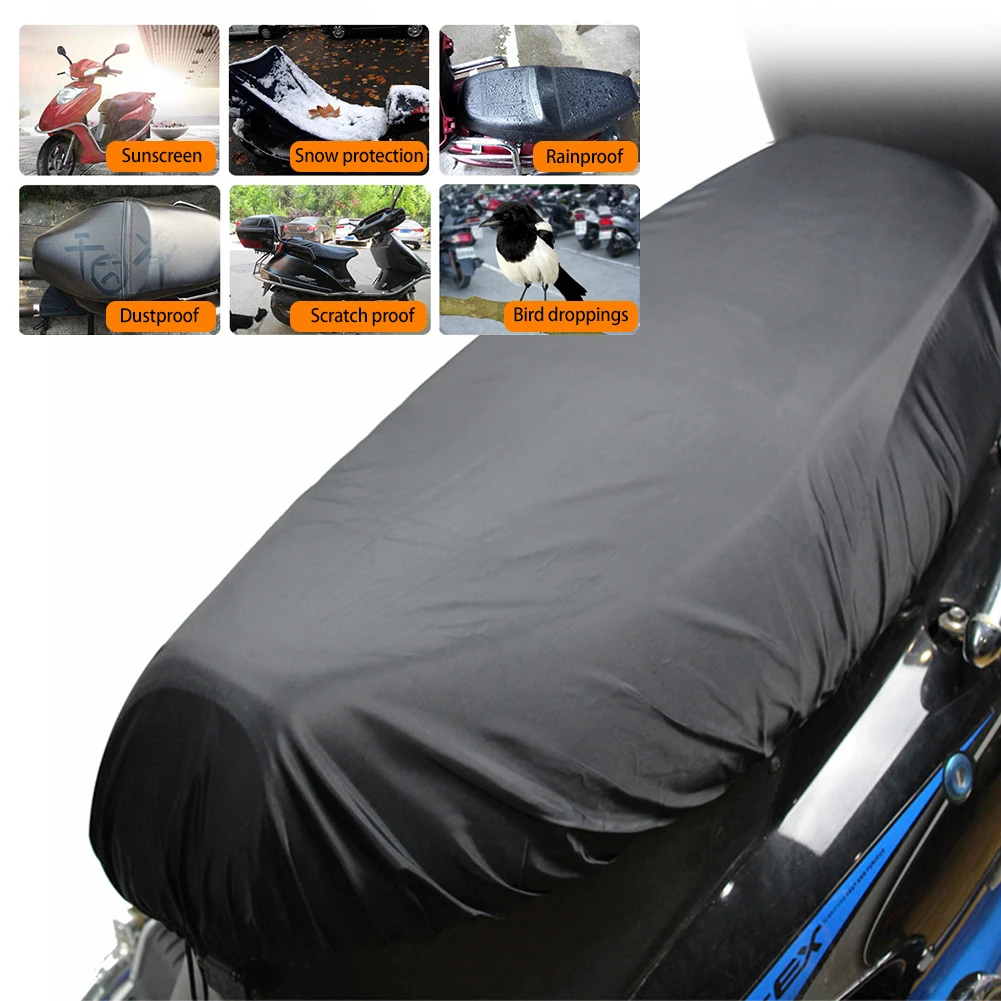 Tanie Motorcycle Seat Cushion Cover Waterproof Dust Protector Motorbike Scooter Motorcycle
