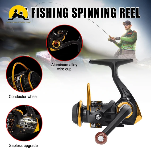 Metal Wire Cup Ice Fishing Reel