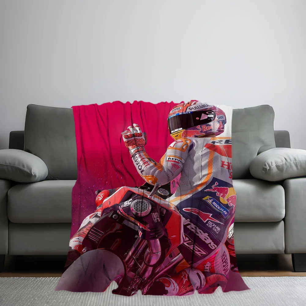 M-Marc M-Marquez 93 Printed comfortable and soft sofa, living room bed, bedroom blanket suitable for travel and gifts 2