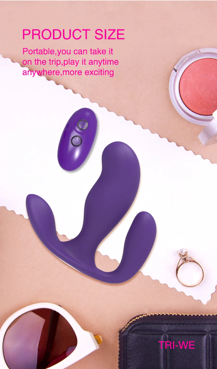 Wearable Vibrating Panties Dildo Vibrator For G Spot Stimulation_voghion.com