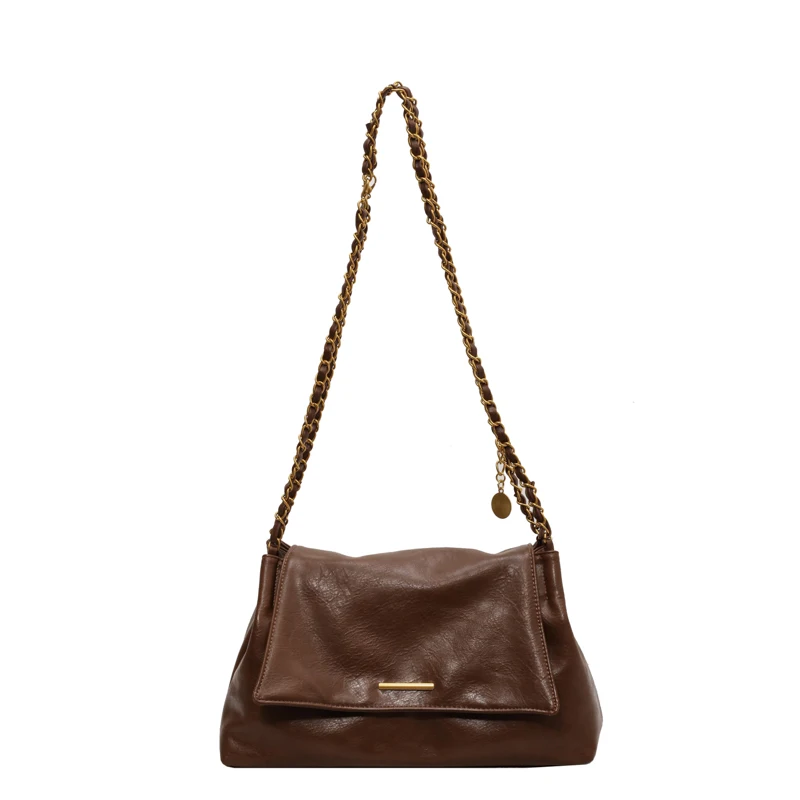 thumbnail image 1 of 2024 Nuevo bolso de hombro de diseño clásico de alta gama de gran venta para mujer, cadena de moda, bolso de mano retro versátil, bolso de mujer, 1 of 5