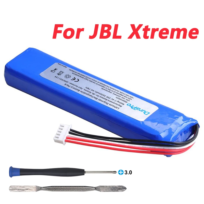 Durapro 5500Mah Batteria Ricaricabile Jbl Per Jbl Xtreme Xtreme Altoparlante Bluetooth Cacciavite Gratuito Gsp0931134