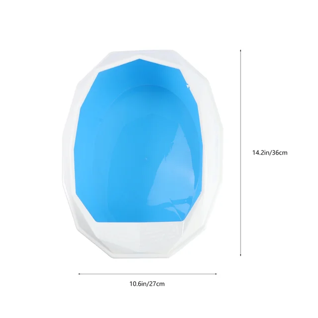 Small Animal Litter Tray Clean Friendly Material Non Spill Design Convenient Waste Management for Cats Mini Size Plastic Box 4