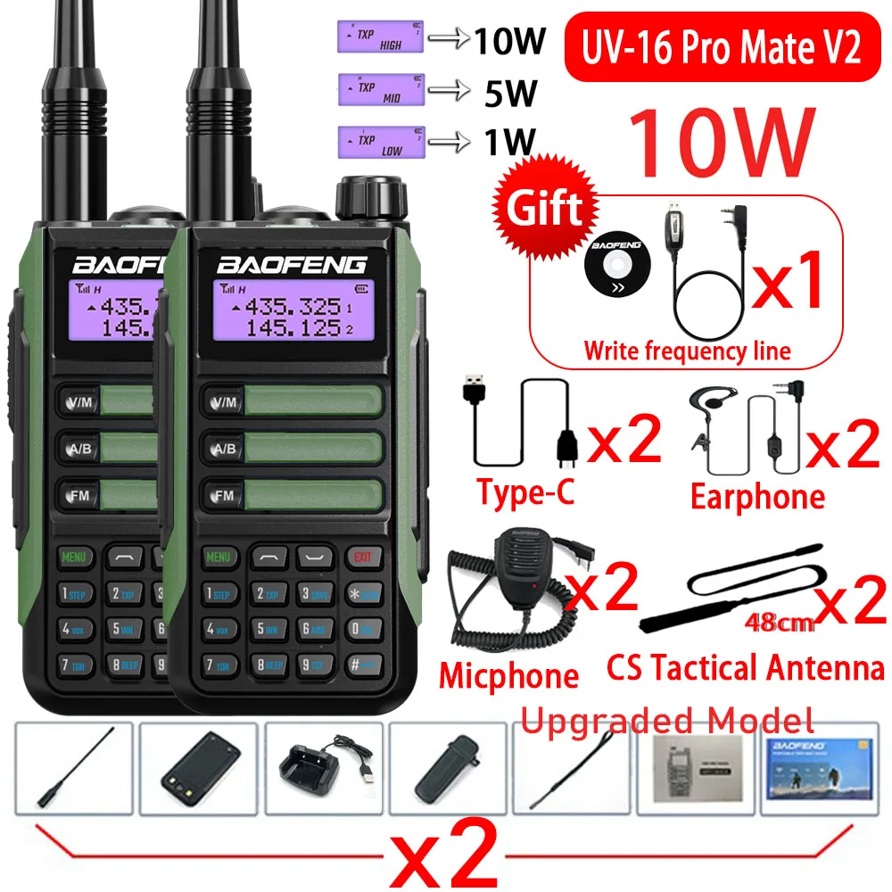 Рисунок 2 - Рация BaoFeng UV-16 Pro Mate V210W UV16Pro