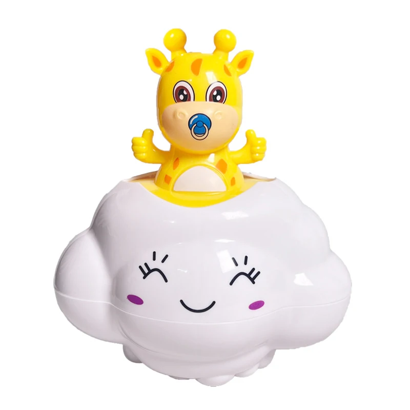 Baby Bath Toy, Bathing Cute Swimming Water Spraying Clouds Shower Bath Summer Sprink Toy Kids Water Playing Bathroom Shower Tool 6