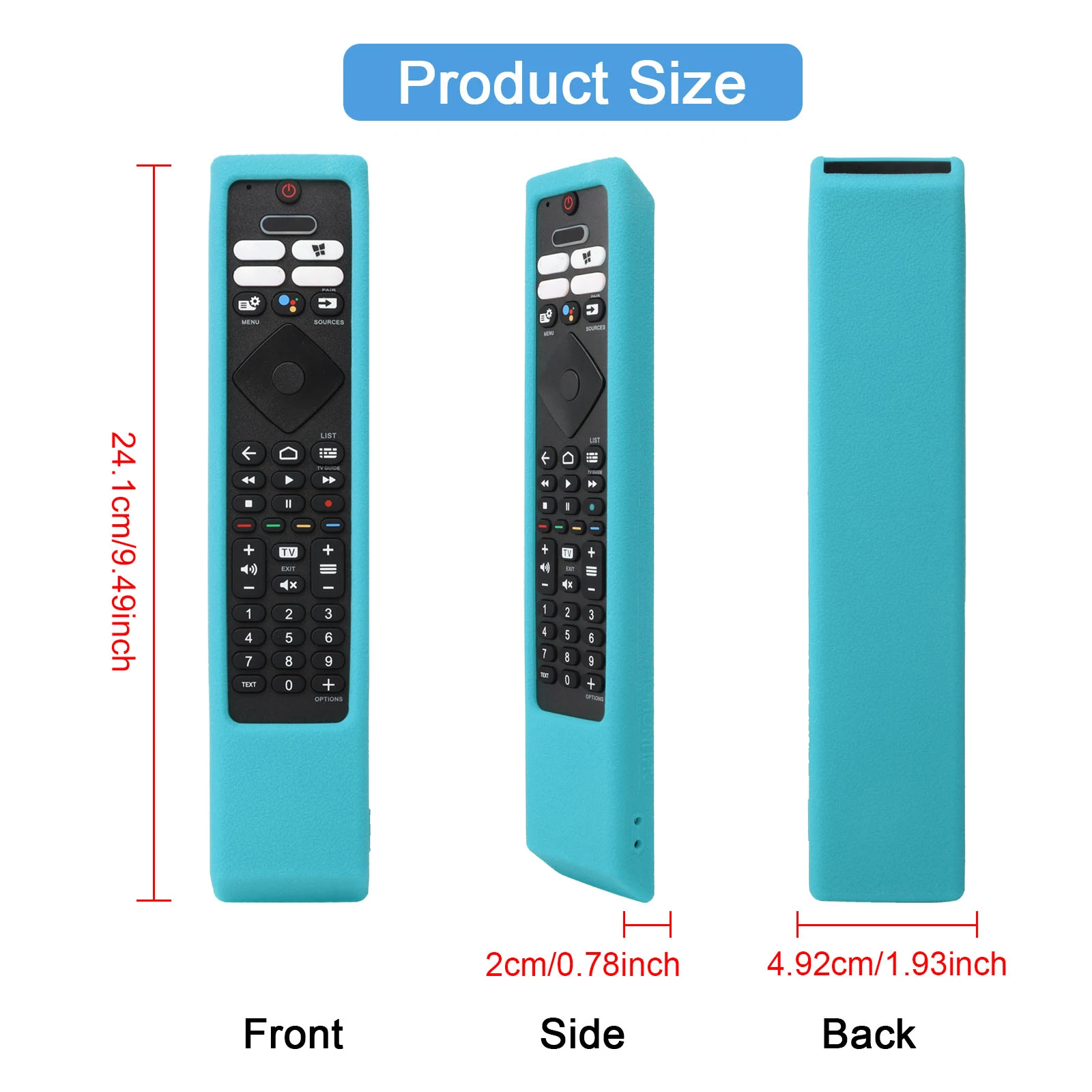 Silicone Anti-Slip Protective Remote Control Case