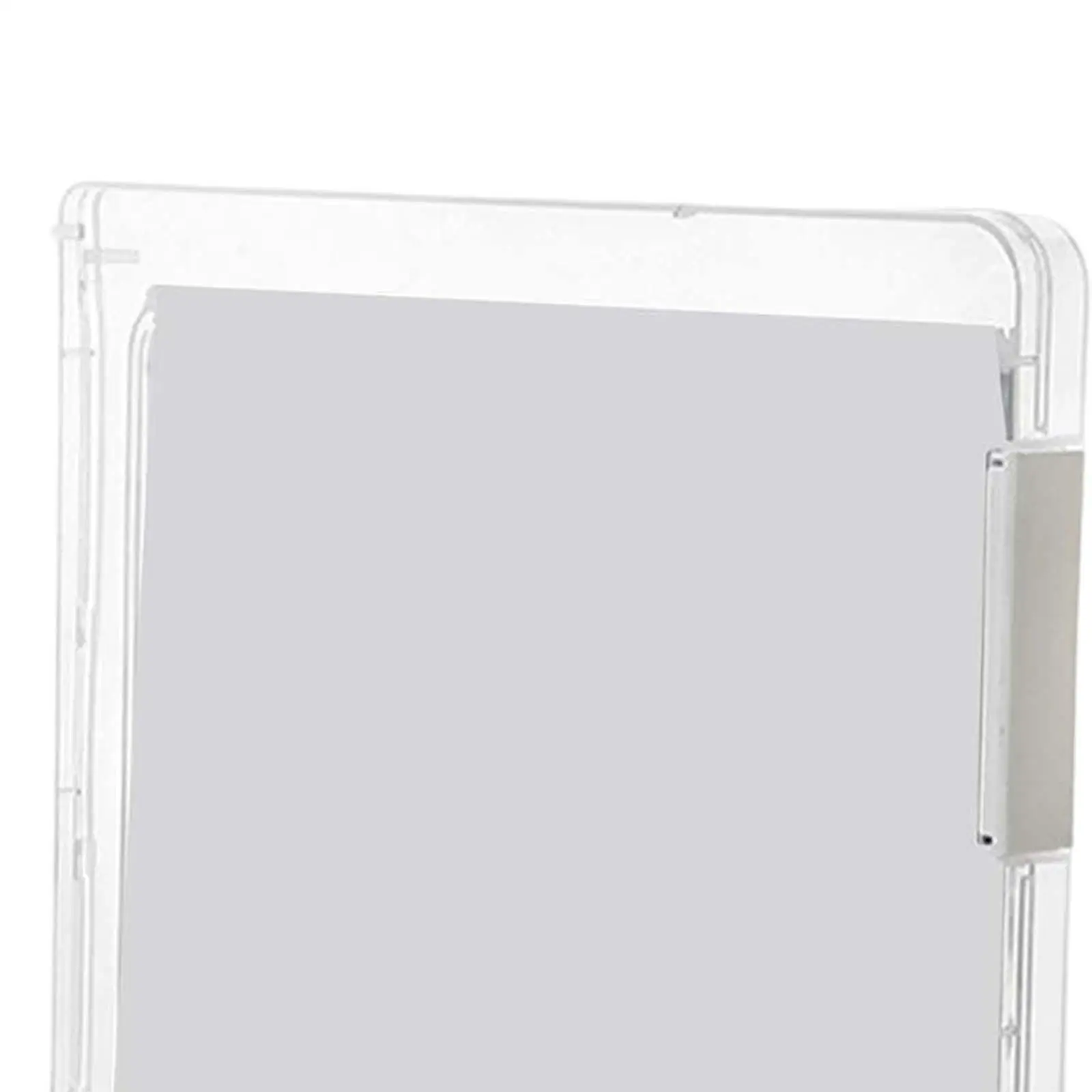 Clear file case Office Multifunctional Desk Storage Case with Buckle A4 Project case Document Organizer for Home, School
