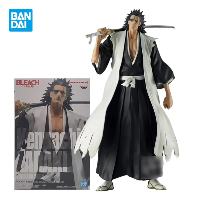 

In Stock Original Banpresto Bleach Anime Figure Bandai Zaraki Kenpachi Action Figures Collection Model Doll Toy for Boys Gift