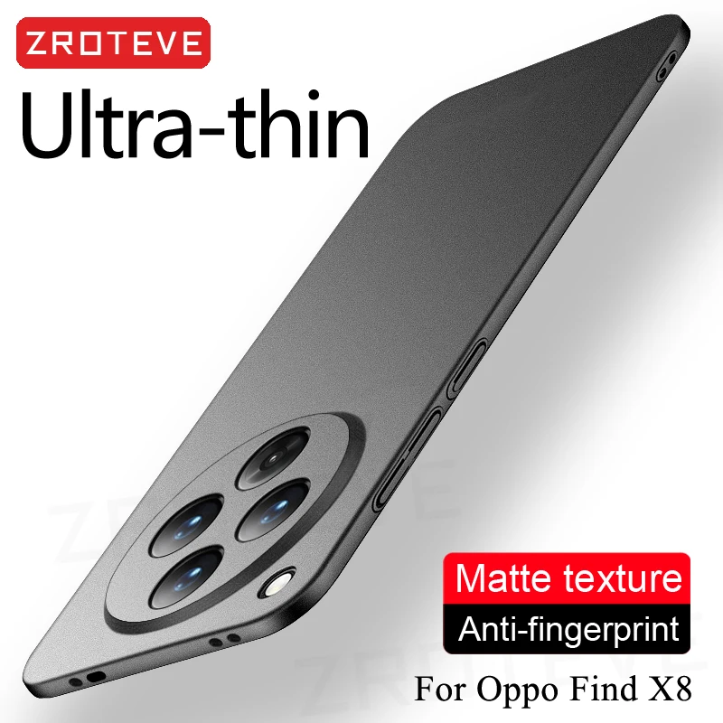Ultra Thin Matte Hard Case - Sleek Protective Cover for Oppo Find Series 5G Phones