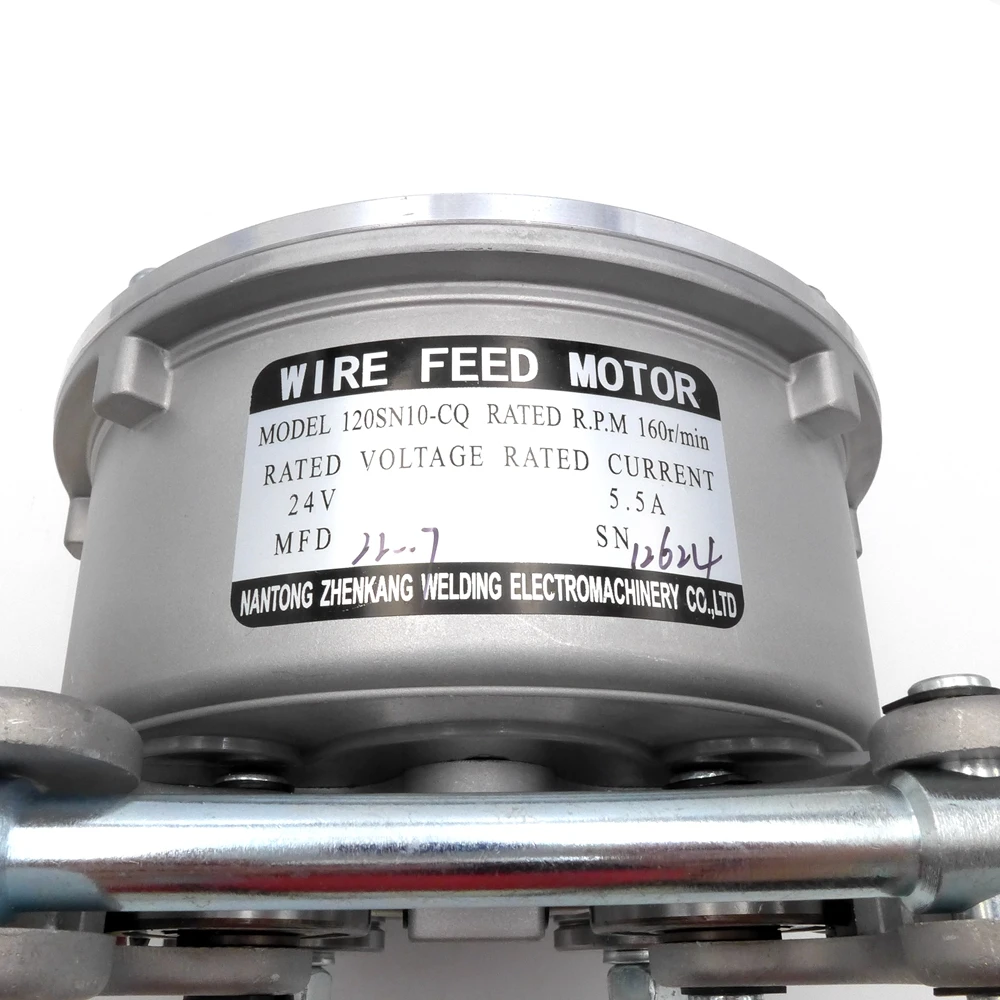 Wire Feeder Assembly 2 Drive 18.3V 24V 160r/min 120SN-C1 With Euro Adaptor For Mig Welding Machine 4
