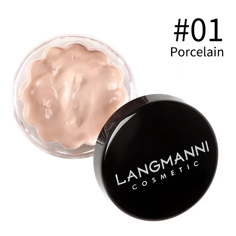 Langmanni 12 Color Concealer Toning, Moisturizing, Brightening, Long-lasting, Waterproof, Non-Removing Liquid Foundation Makeup 6
