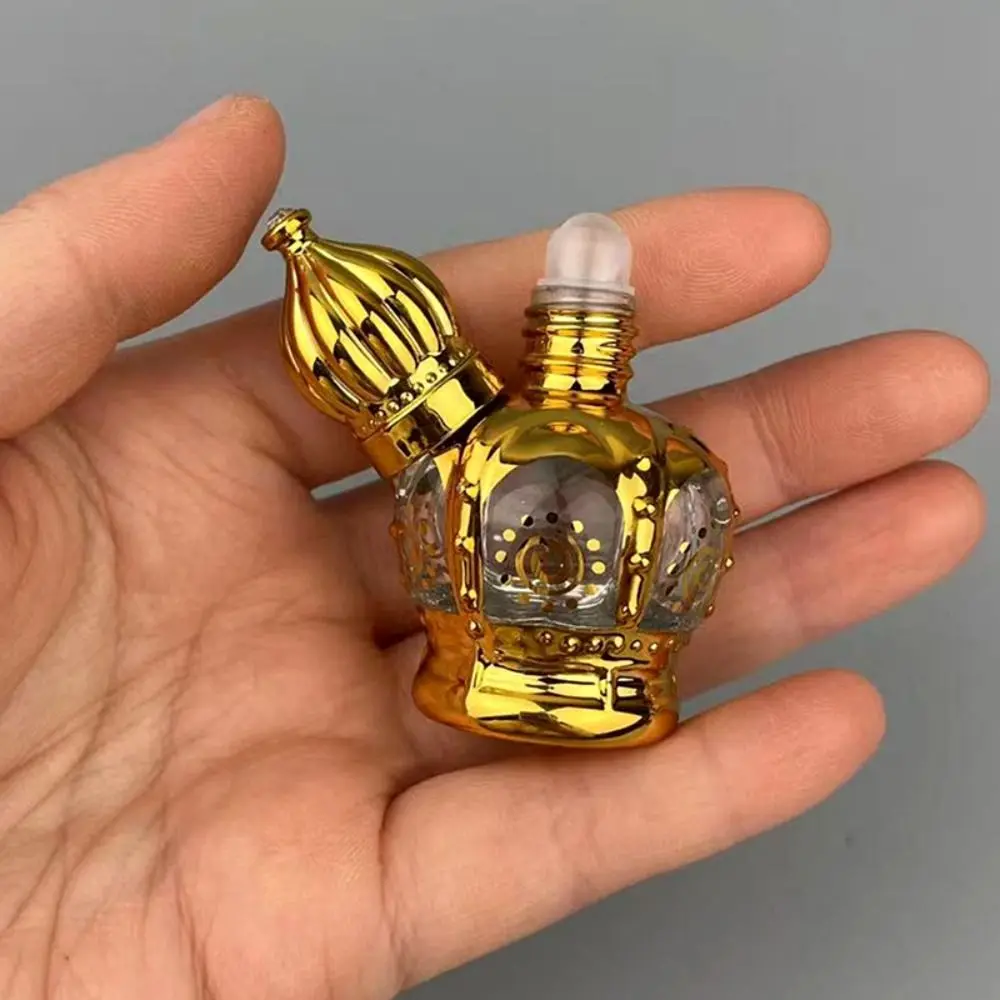 Rollerball Middle East Aromatherapy Electroplating Essential Oil Bottles  Bottle Refillable Bottle Roll-On Bottles