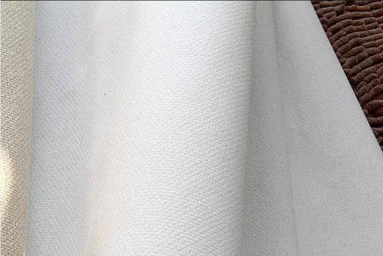 10m roll Double warp and double weft 508gsm Medium grain linen blended coating oil painting width 174cm/190cm/220cm