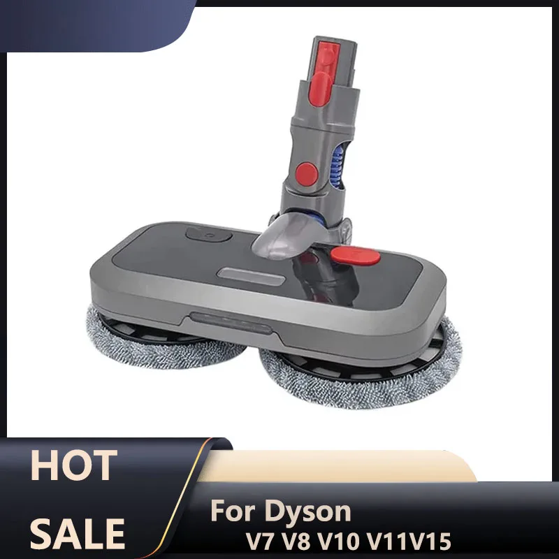 Electric Cleaning Mop Head For Dyson V7 V8 V10 V11V15 Vacuum Cleaner Accessories Wet And Dry Brush Floor Mop Heads Replacement