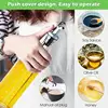 Transparent Glass Olive Oil Bottle Leakproof Kitchen Seasoning Soy Vinegar Square Glass Bottle Kitchen Supplies New Dropshipping 4
