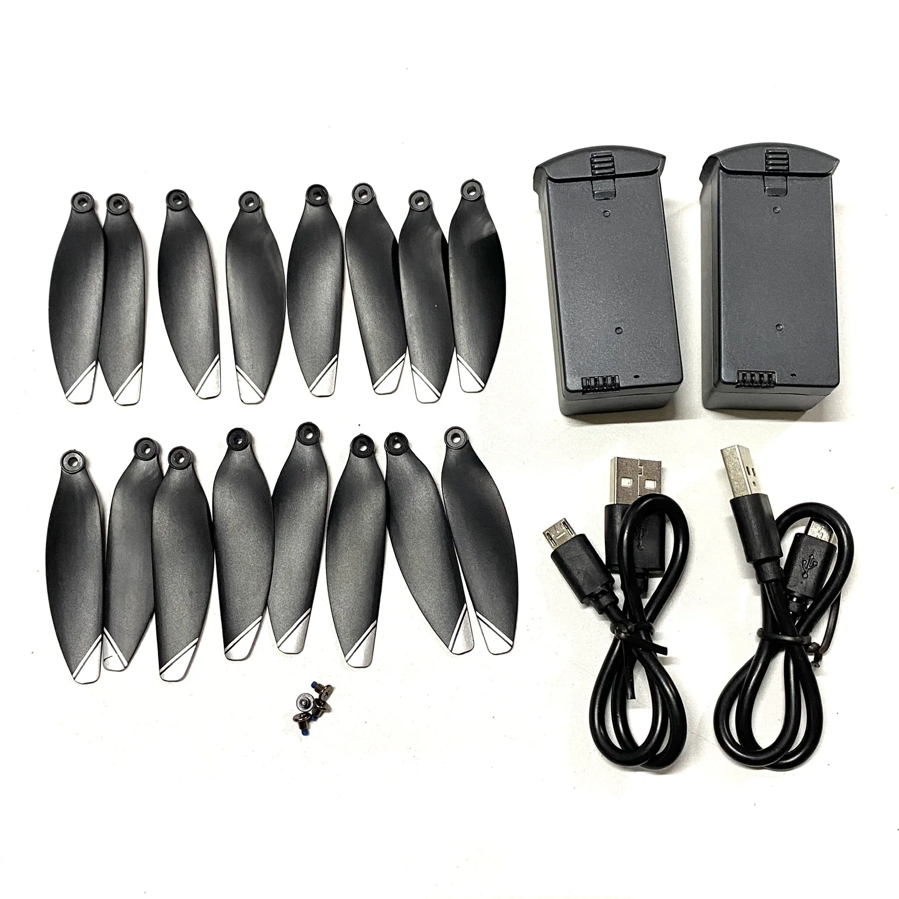 Mini S5S Drone Battery Propellers Blades LSS5S Drones Spare Parts 3.7V