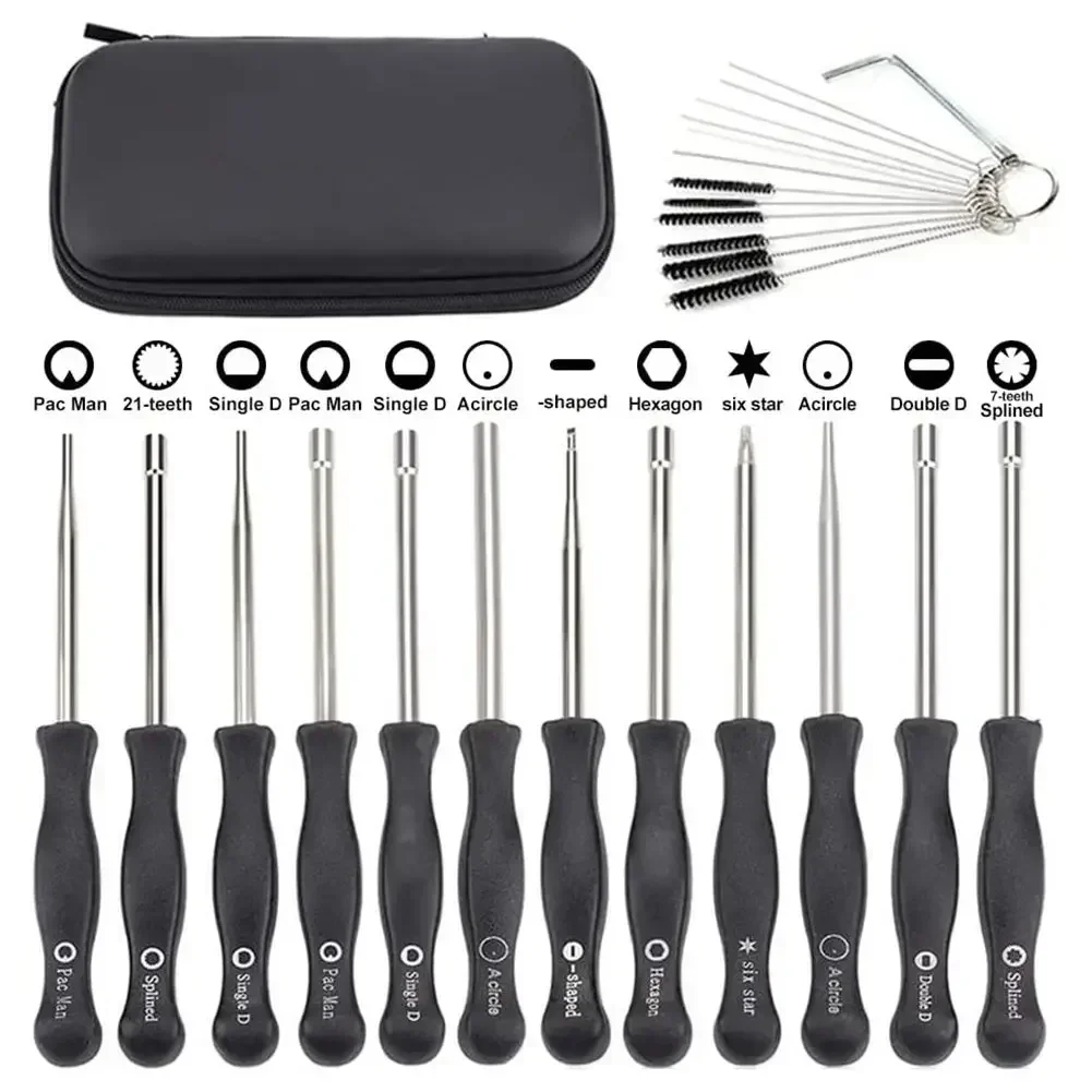 Carburetor Adjustment Chainsaw Tool Kit Carburetor Screwdrivers Adjustment Multi-head Tune-up Bolt Car Repair Maintenance Tool carburetor repair tool kit carburetor repair tool