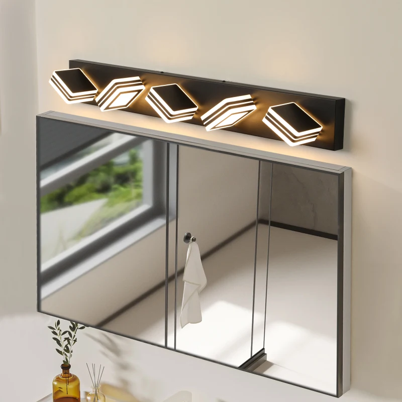 Modern 5-Light LED Vanity Light for Bathroom