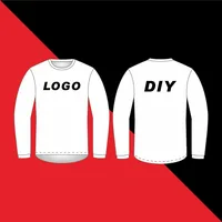 DIY Custom Jersey MTB Motorcycle Clothing Cycling Jerseys Moto Bike Motocross BMX T-Shirt Quick Drying Long Sleeve Bicycles 1