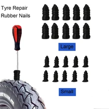 

Vacuum Tyre Repair Nail Kit for Car Motorcycle Car Scooter Rubber Tubeless Tire Repair Tool Set Glue Free Repair Tire Film Nail