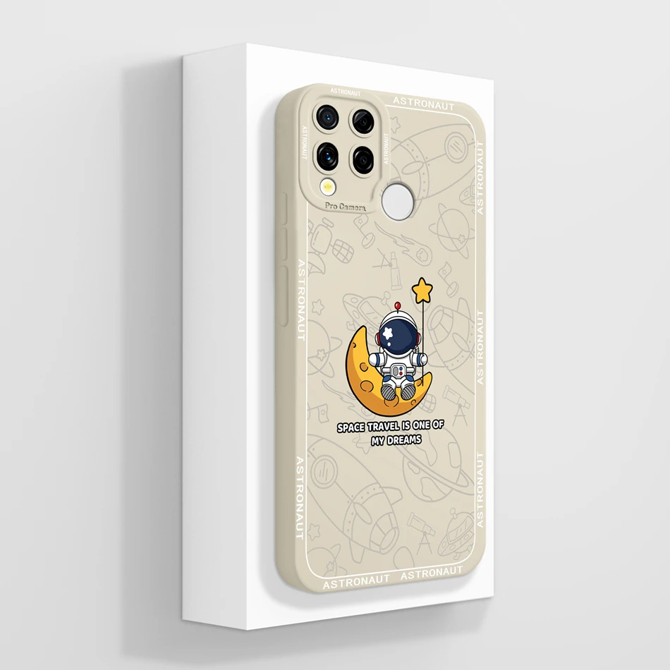 Cute Cartoon Soft Shockproof Liquid Silicone Phone Case -  Bumper Housing Capa