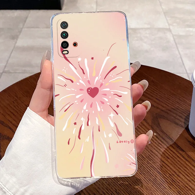 Luxury Aesthetic Transparent Cat Design Soft TPU Silicone Phone Case