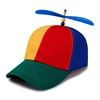 Child Propeller Baseball Caps Dopamine Look Harajuku Duckbill Caps for Outdoor 5