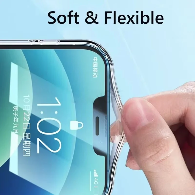 Premium Ultra Thin Clear TPU Phone Case - Soft and Durable Protection Cover