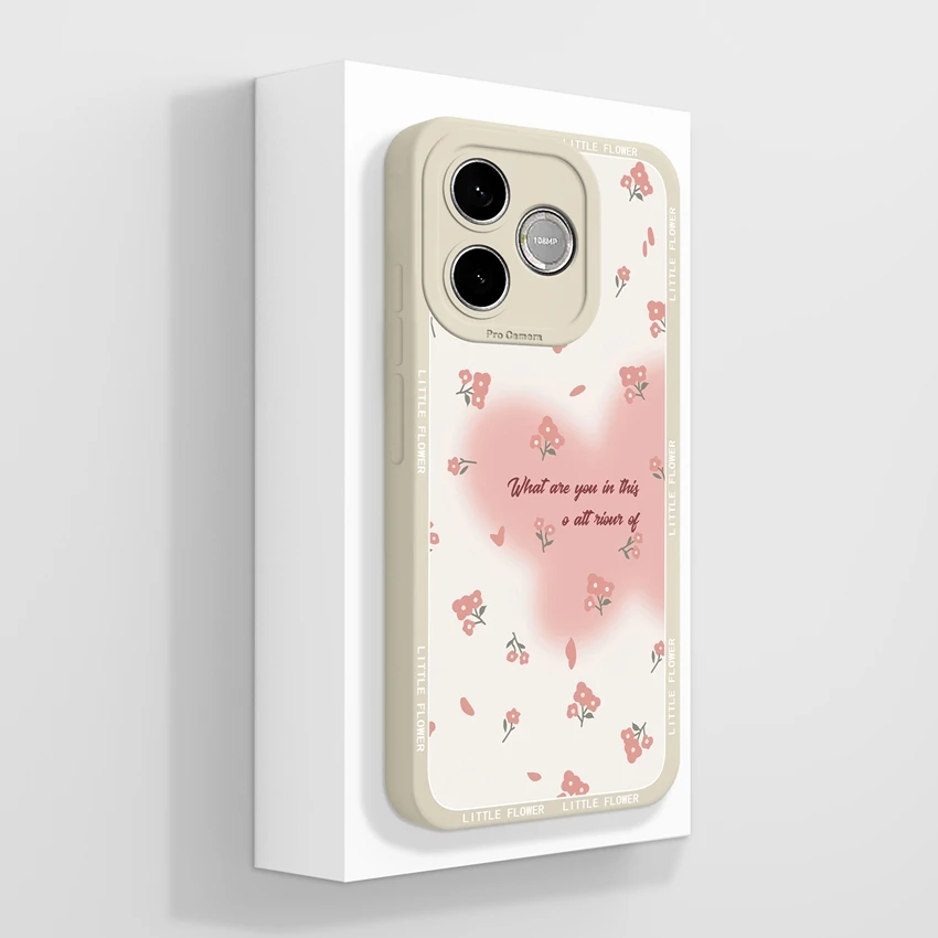 Cute Cat Claw Cartoon Print Phone Case with Camera Protection - Soft Liquid Silicone Housing