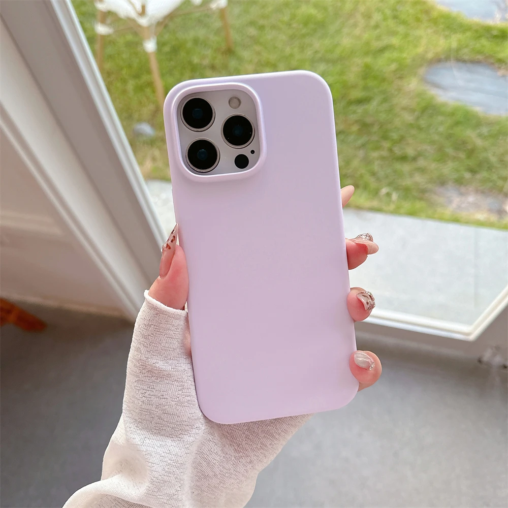 Luxury Liquid Silicone Shockproof Magnetic Phone Case Cover