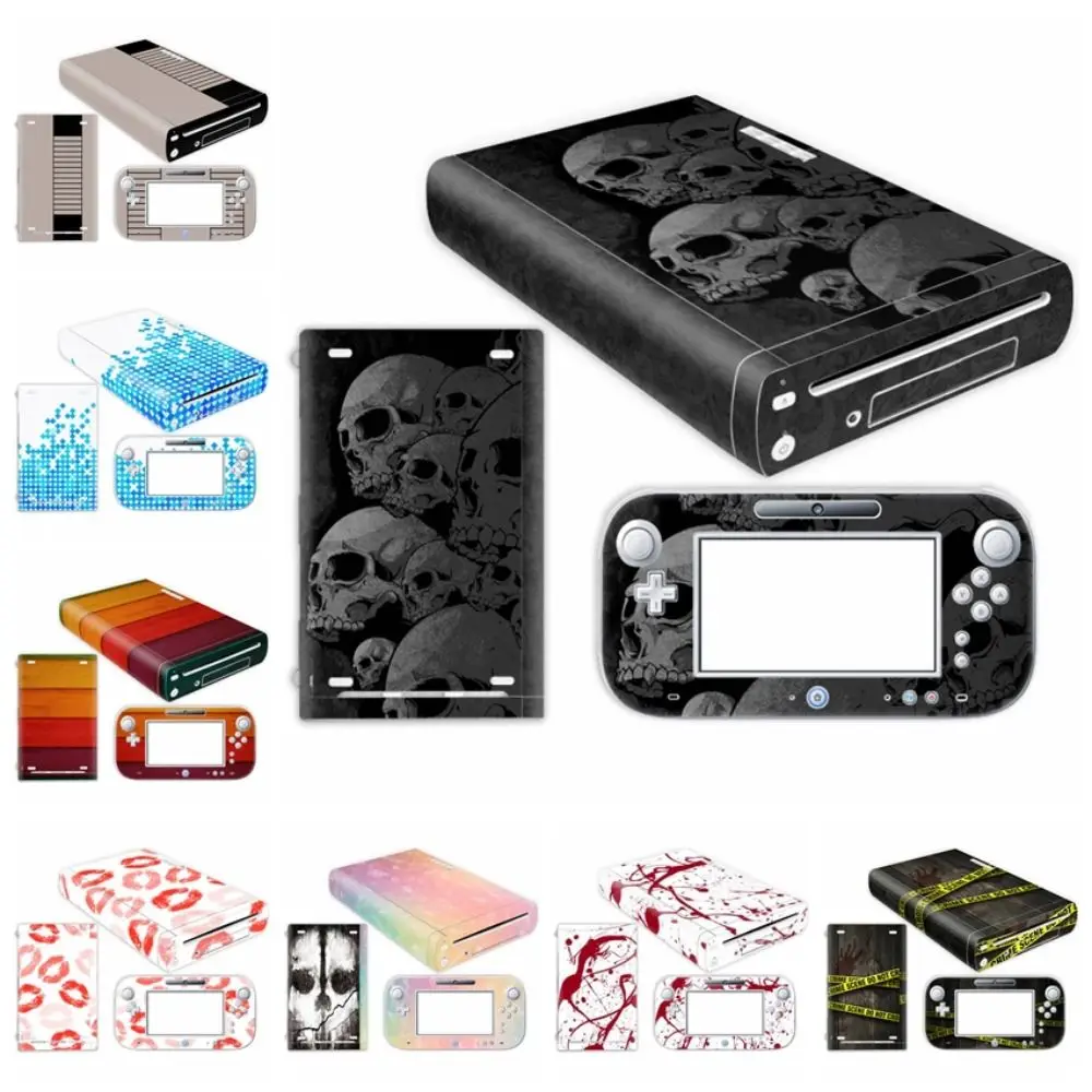 Antigraffio Per Nintendo Wii U Vinile Fai Da Te Skin Game Console Decor Decalcomanie Adesivi Per Nintendo |