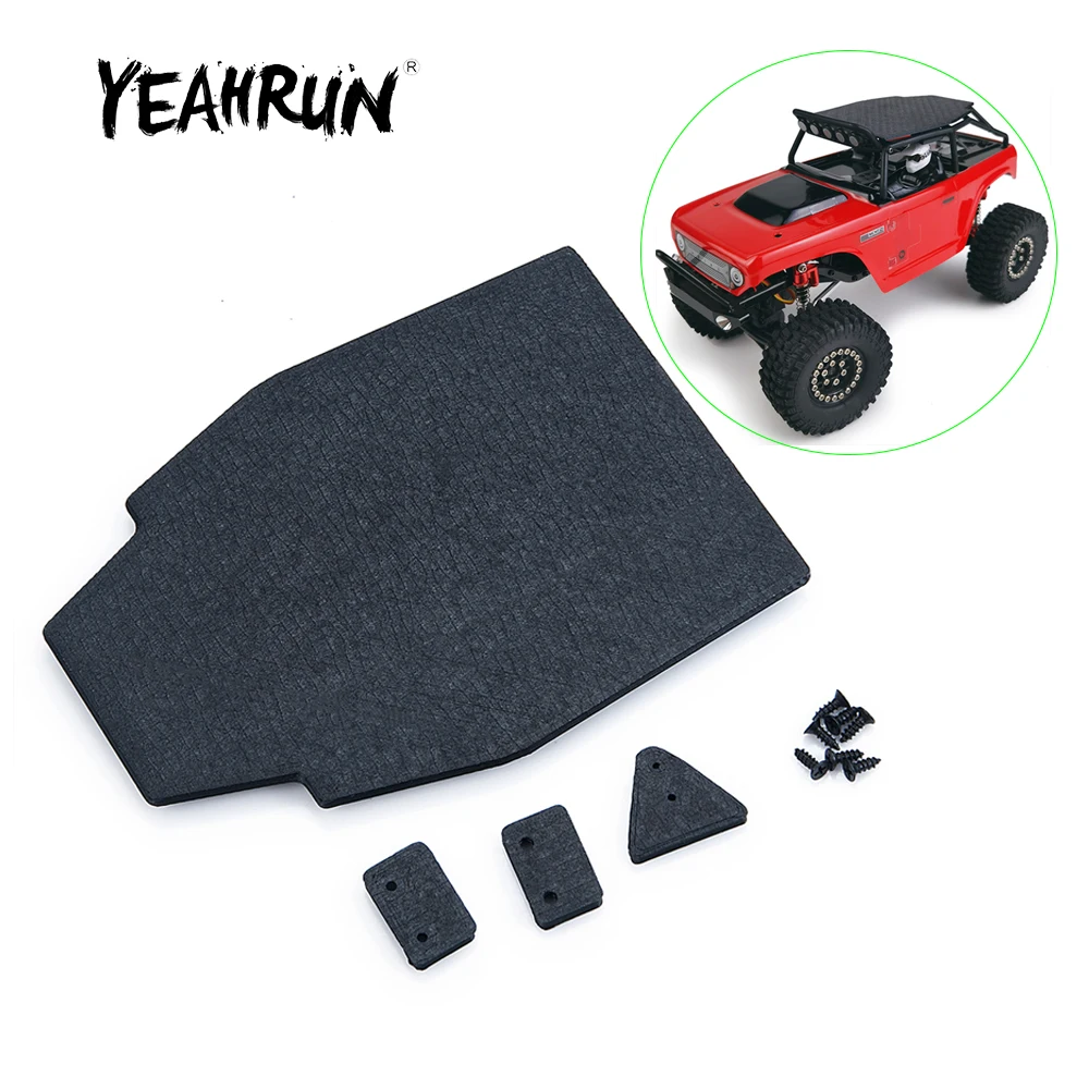

Оснастка YEAHRUN для 3D печати, пластиковая модель, жесткая верхняя часть для Axial SCX24 AXI90081 Deadbolt 1/24, детали для радиоуправляемого гусеничного автомобиля, грузовика