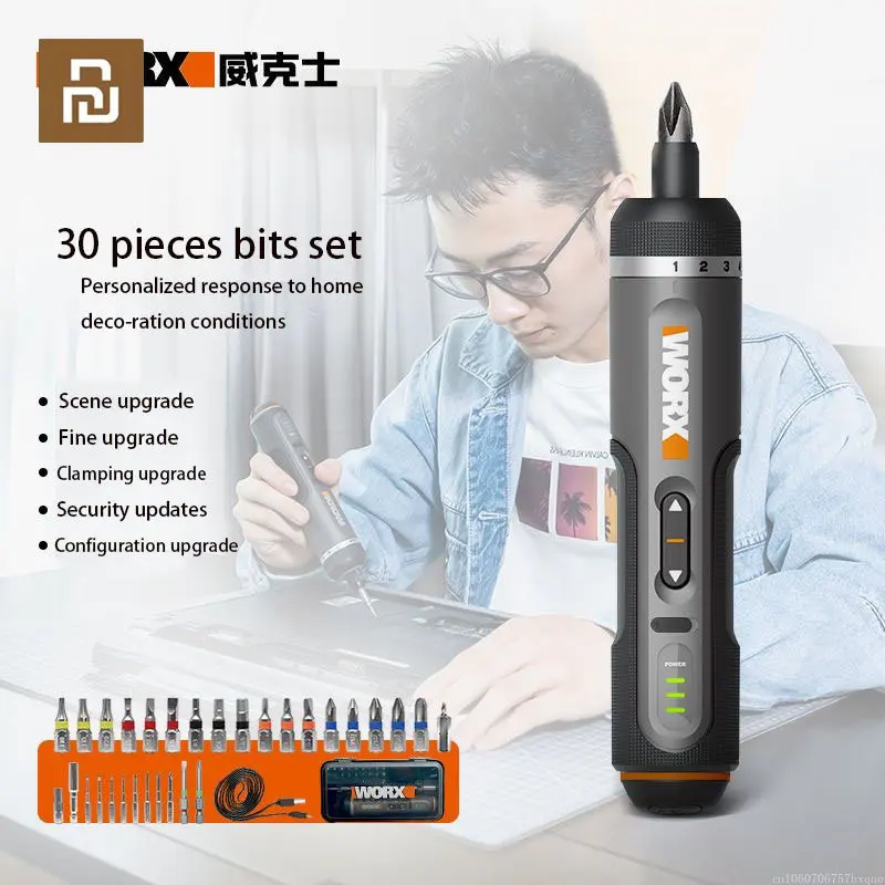 XiaomiWorxElectricalScrewdriversSetWX242SmartCordlessElectric