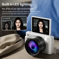 Digital Camera 4K 64MP HD 18X Zoom Autofocus Retro Compact Digital Camera with 2.8 Inch Screen for Travel Photography Vlogging 6