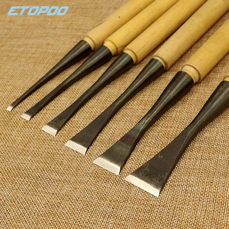 Hand-Forged Wood Carving Chisel 6