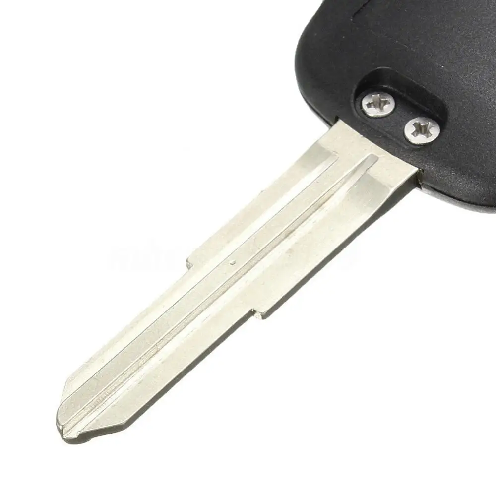 Remote Key Case Blade 2Button Uncut Fob Shell for Actyon Ssangyong Kyron Rexton key case key case cover car key shell remote control case cover