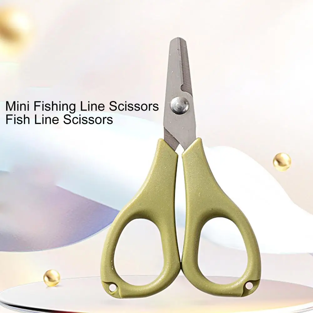 Fishing Line Scissors Sturdy Sharp Thickened Take The Hook Stainless Multi-function  Braided Line Cutter for Outdoor Fishing