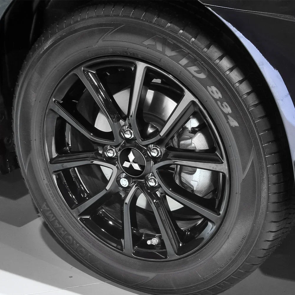 4-teiliges Set 58 mm 60 mm 81 mm Universal-Auto-Radnabenkappen für Mitsubishi Lancer ASX Outlander EVO Montero Mirage L200 Eclipse – Detail 10